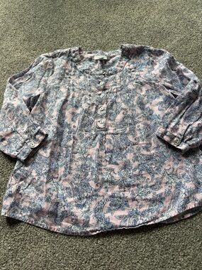 J. Jill linen blouse